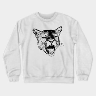 Mountain lion Crewneck Sweatshirt